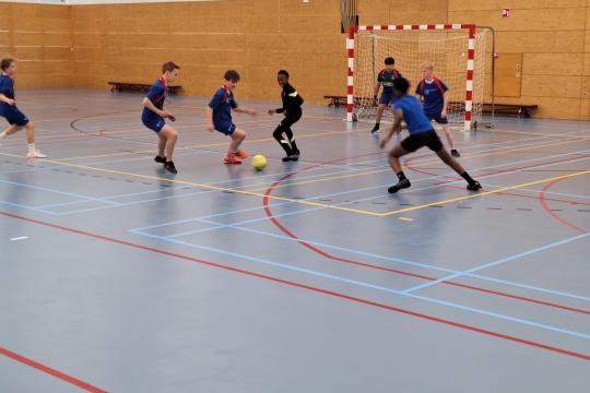 Aftrap Kwadrant Futsal zaalvoetbaltoernooi