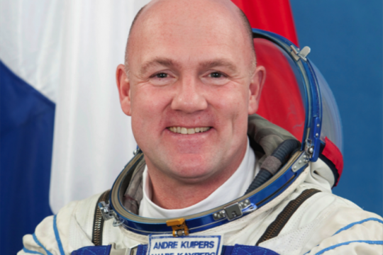Kwadrantleerlingen Techniek ontmoeten astronaut André Kuipers