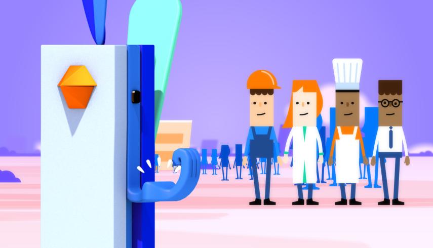 Medewerker aan het woord