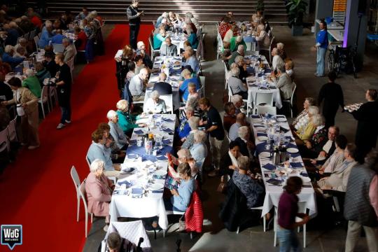 'Eten met Franciscus' wederom succesvol