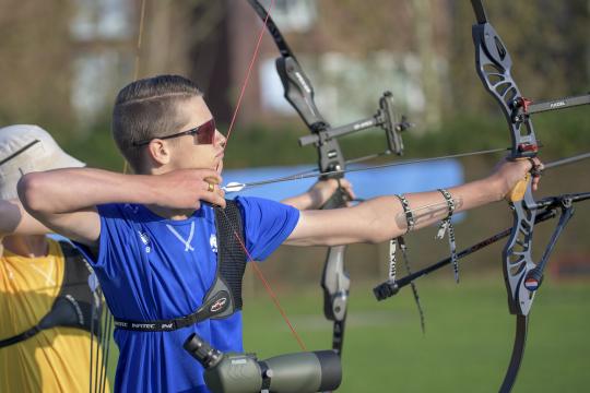 Thorben Delsing Nederlands kampioen recurve handboogschieten