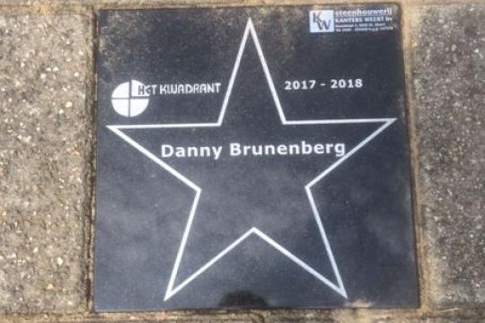 Uitreiking tegel Walk of Fame
