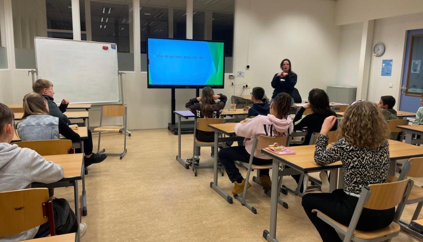 Geslaagde voorlichtingsavond & proeflessen voor groep 8