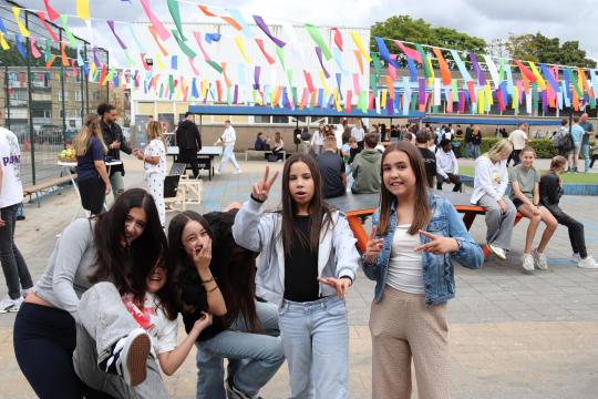 Foto's introductiefestival onderbouw