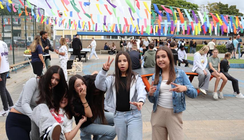 Foto's introductiefestival onderbouw
